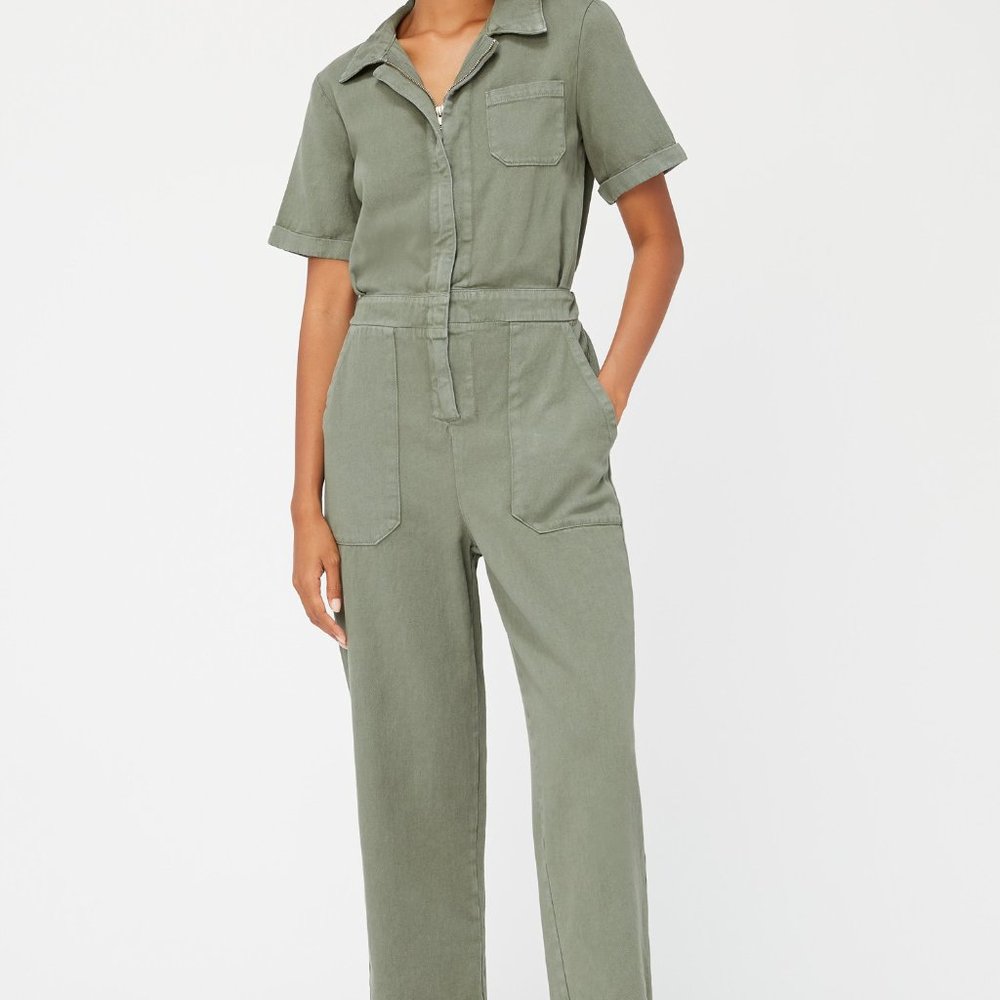Lacausa Milwood Jumpsuit (GREEN) - Picture 2 of 7